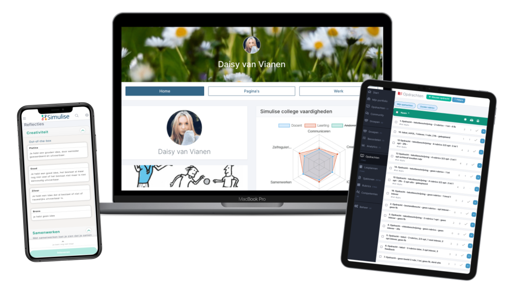 Vraag direct een demo voor Simulise aan ⋆ Simulise e-portfolio