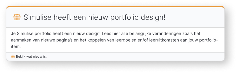 Portfolio design